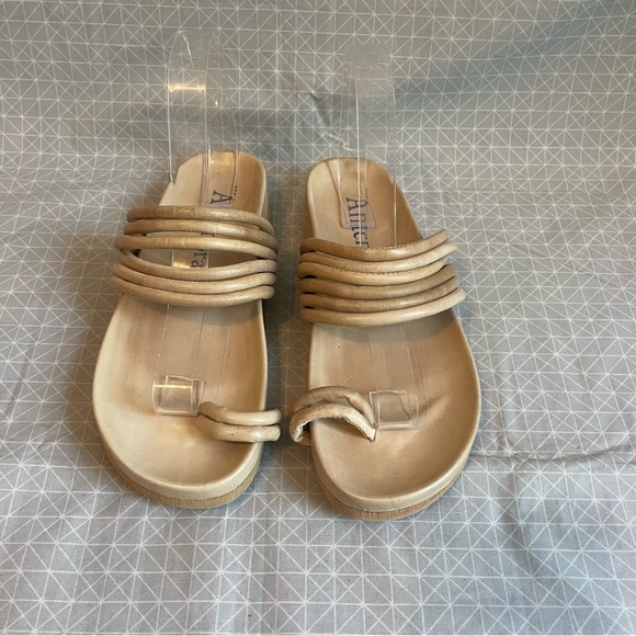 Antenora Ginco Strappy Sandals in Nude Leather 38 - Picture 2 of 6